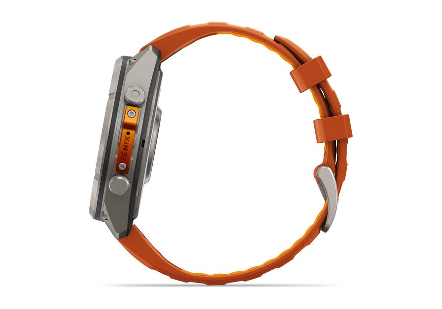 Garmin Fenix 9 Pro Multisport GPS Smartwatch - Left Side