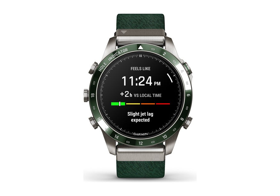 Garmin MARQ Golfer (Gen 2) Luxury Golf Smartwatch - Angle, Standard