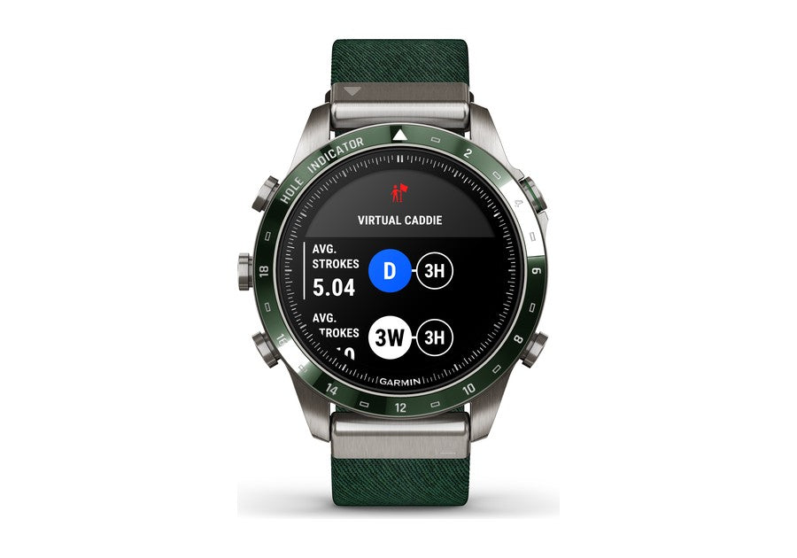 Garmin MARQ Golfer (Gen 2) Luxury Golf Smartwatch - Side, Standard