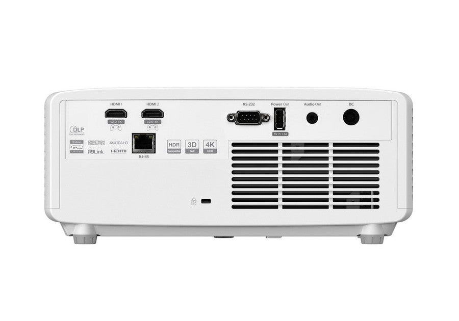 Optoma UHZ35ST Golf Simulator Projector - Back Panel
