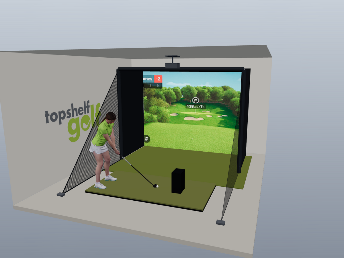 Garmin Approach R50 All-In-One Golf Simulator - 3D package view