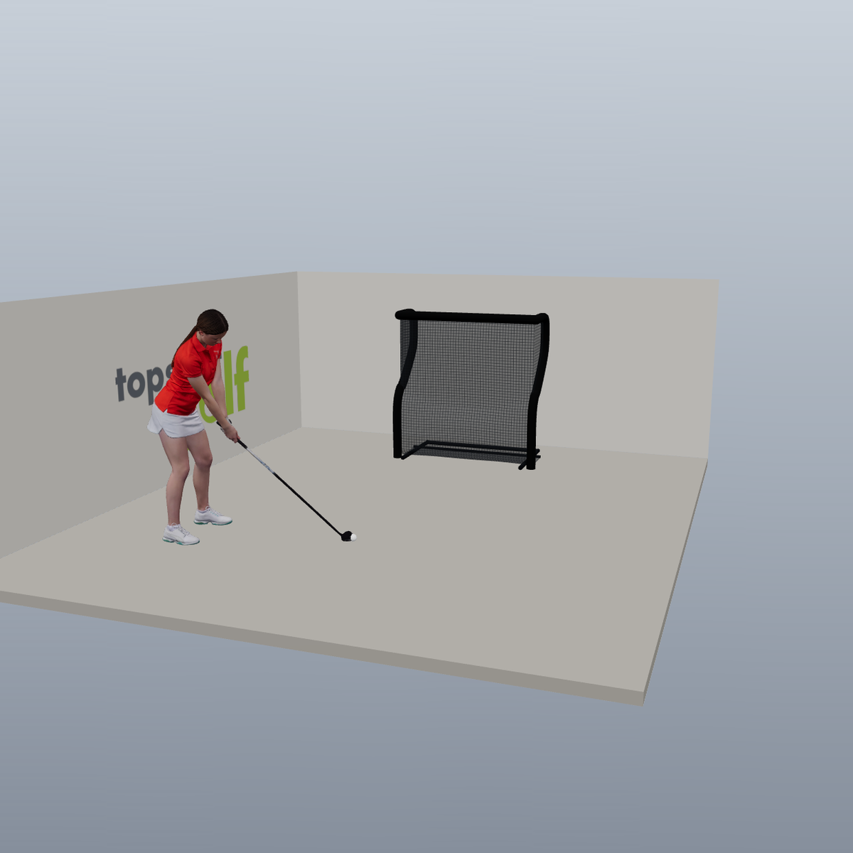 The Net Return Golf Net - 3D package view
