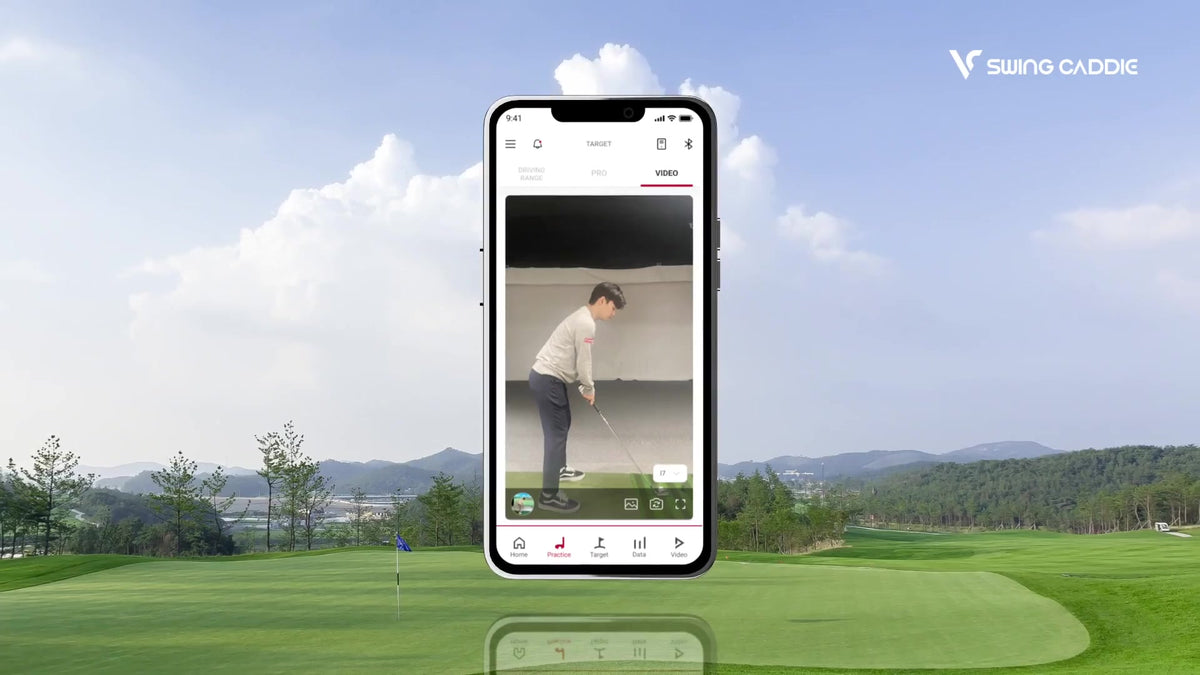 Swing Caddie SC4 Launch Monitor & Golf Simulator Review and Demo