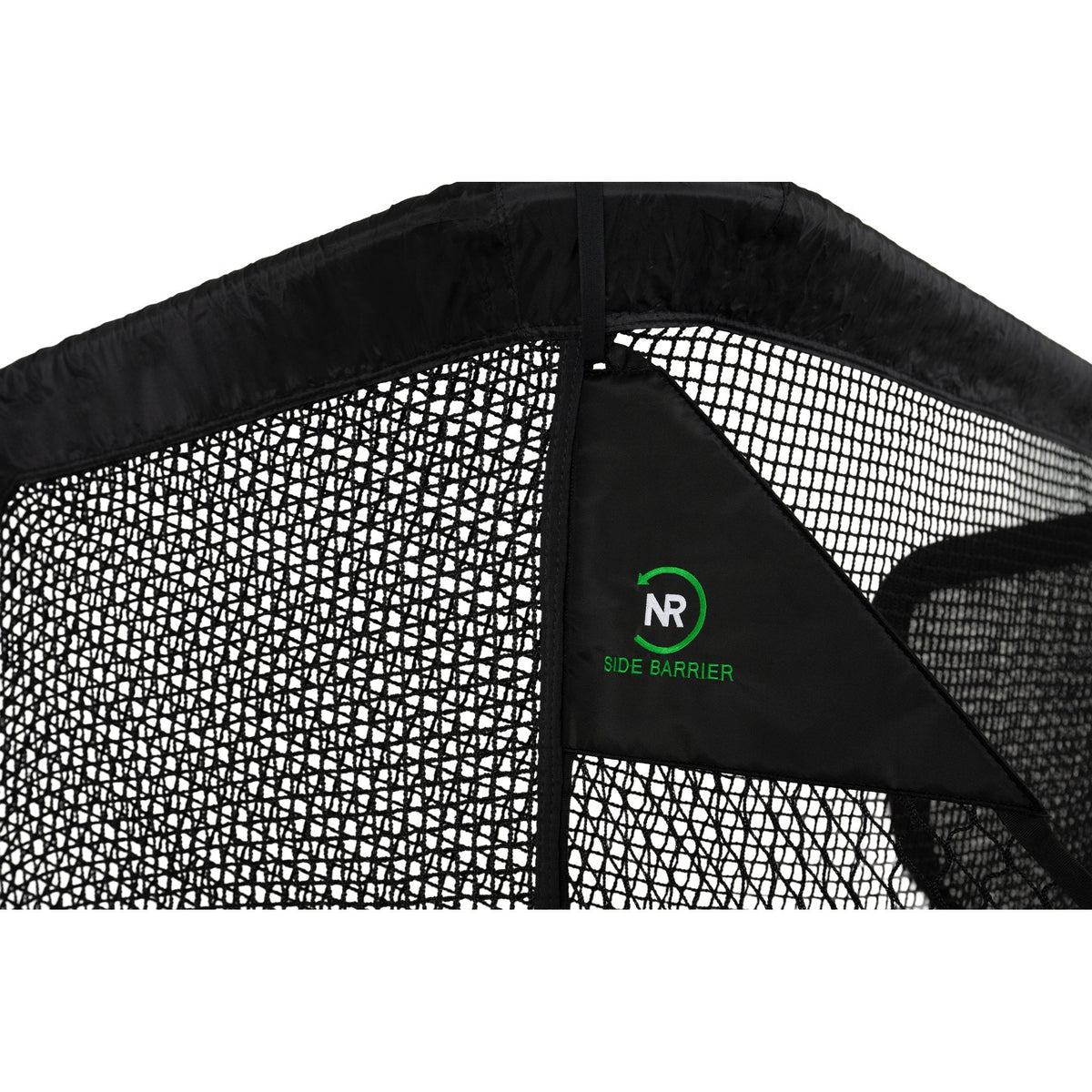 The Net Return side barrier netting, detail