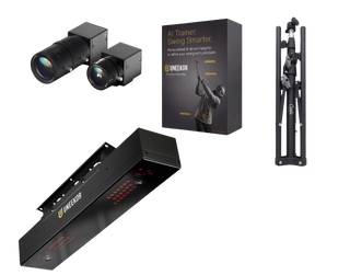 Uneekor EYE XR AI Studio Bundle — Swing Optix + AI Trainer included