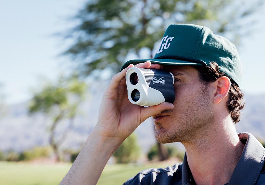 Blue Tees S2 Pro Slope Golf Laser Rangefinder - Lifestyle Shot