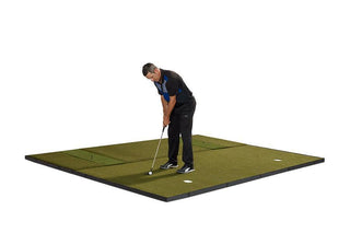 Fiberbuilt 10'x10' Double-Hitting Combo Golf Mat
