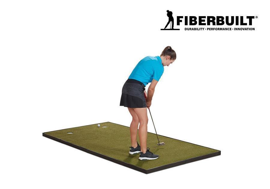 Fiberbuilt 4'x8' Putting Green - Angled View