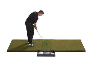 Fiberbuilt 9'x4' Center-Hitting Studio Golf Mat Front