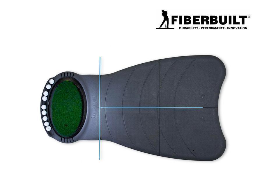 fiberbuilt flight deck practice station golf mat top