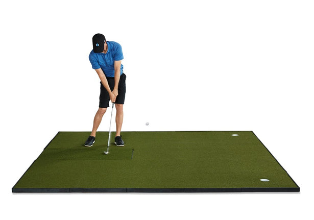 Fiberbuilt Player Preferred 10'x10' Center-Hitting Combo Golf Mat