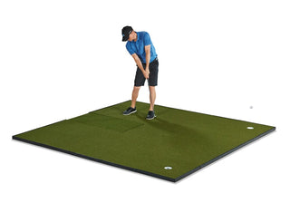 Fiberbuilt Player Preferred 10'x10' Center-Hitting Combo Golf Mat