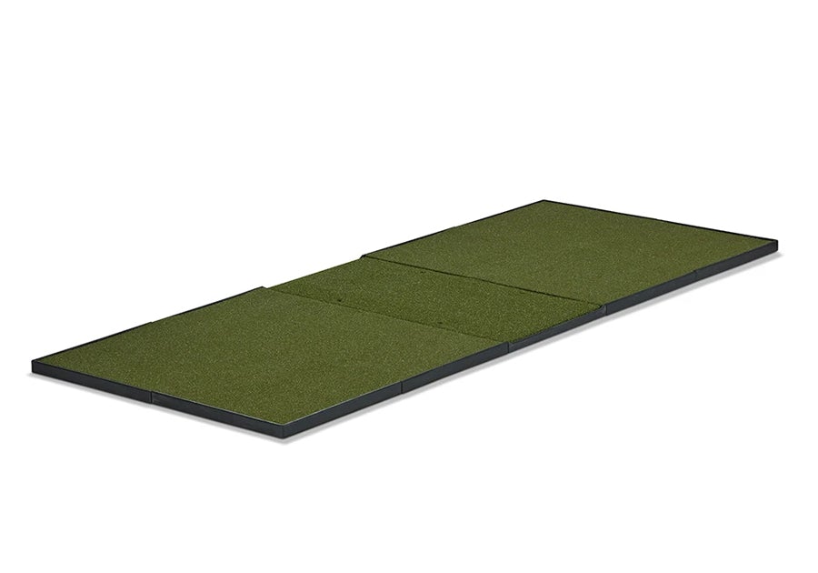 Fiberbuilt Player Preferred 10'x4' Center-Hitting Studio Golf Mat - On Hitting Mat