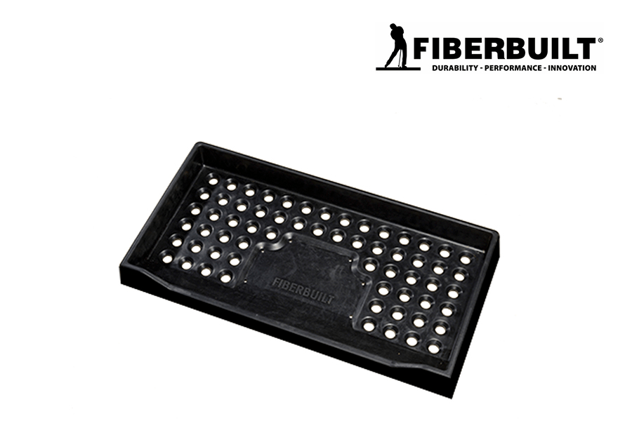 Fiberbuilt Rectangular Rubber Golf Ball Tray - Image 3