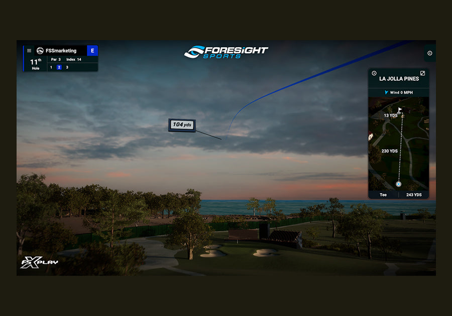 Foresight Golf Simulator: Sim-In-A-Box Package | Top Shelf Golf