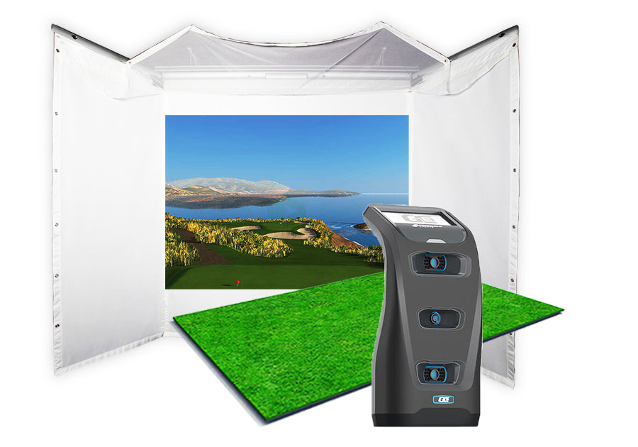 Foresight Sports GC3 Retractable Screen Golf Simulator Package - Package Contents