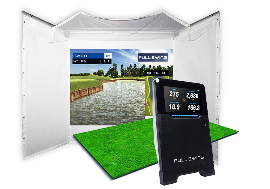 Full Swing KIT Retractable Screen Golf Simulator Package - Package Contents
