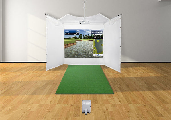 Full Swing KIT Retractable Screen Golf Simulator Package – Top Shelf Golf