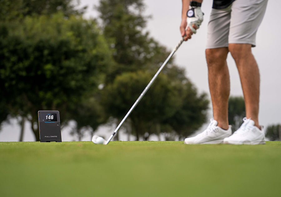full swing launch monitor and golf simulator outdoor