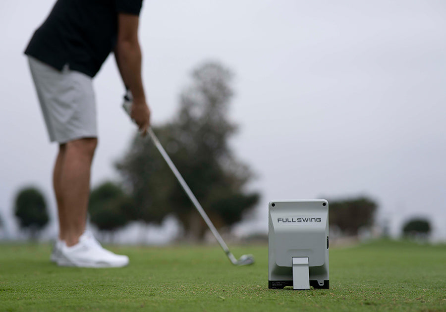 full swing launch monitor and golf simulator outdoor