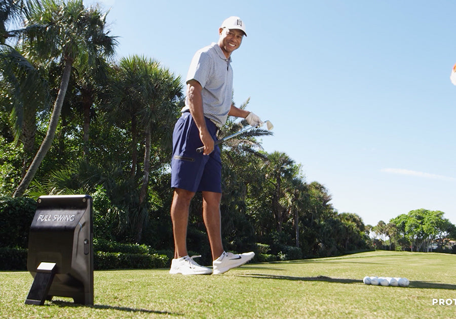 Full Swing KIT Retractable Screen Golf Simulator Package - Simulator Setup
