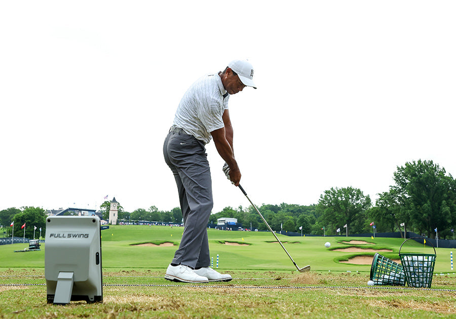 full swing launch monitor and golf simulator tiger woods