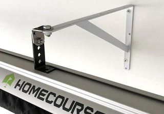 HomeCourse Wall Mount Kit - Mounted Setup