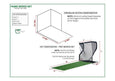 The Net Return Home Pro Golf Package Dimensions