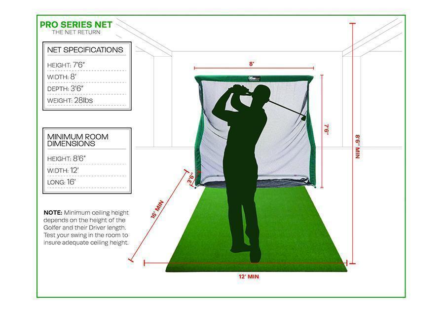 The Net Return Pro Golf Net & Mat Package V2 | Golf Practice