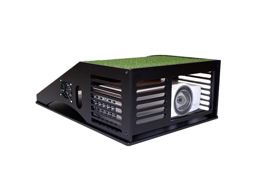 ProGuard Short Throw Projector Floor Mount - Mounted Setup