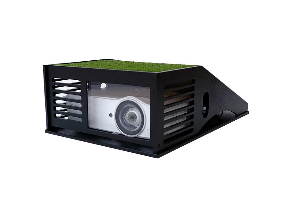ProGuard Short Throw Projector Floor Mount - Mounted Setup