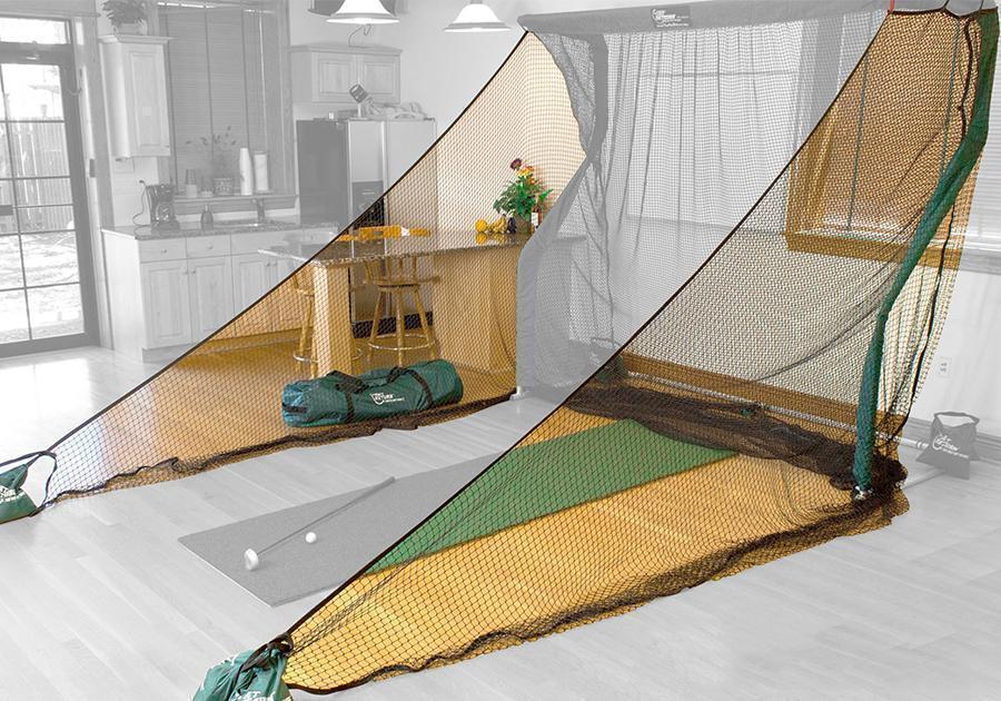 The Net Return Universal Side Barriers for Pro V2 & Home (V2 / Classic) Nets - Side View