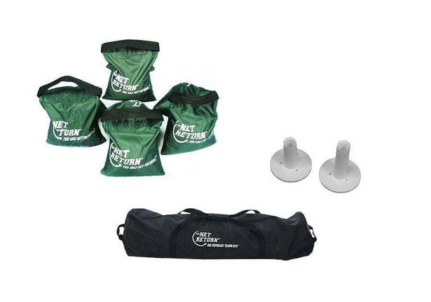The Net Return Pro Series Golf Tees Duffle Bag Sandbags