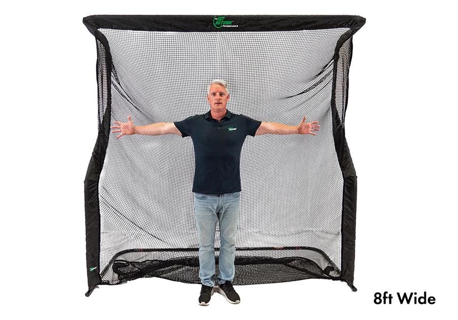 The Net Return Pro Series Large Golf Net 8ft Wide