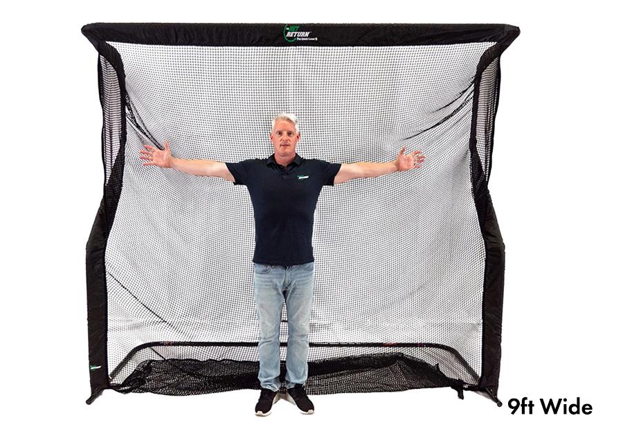 The Net Return Pro Series Large Golf Net 9ft Wide