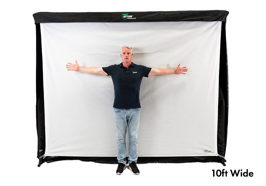 The Net Return Pro Series Large Simulator Kit - Simulator Setup