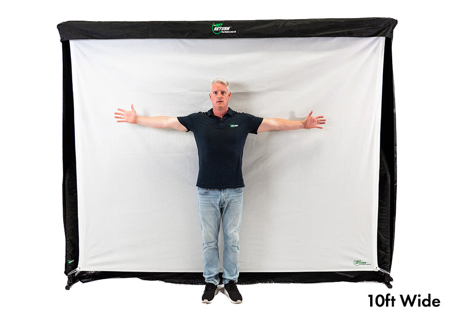 the net return pro series large simulator kit 10ft wide