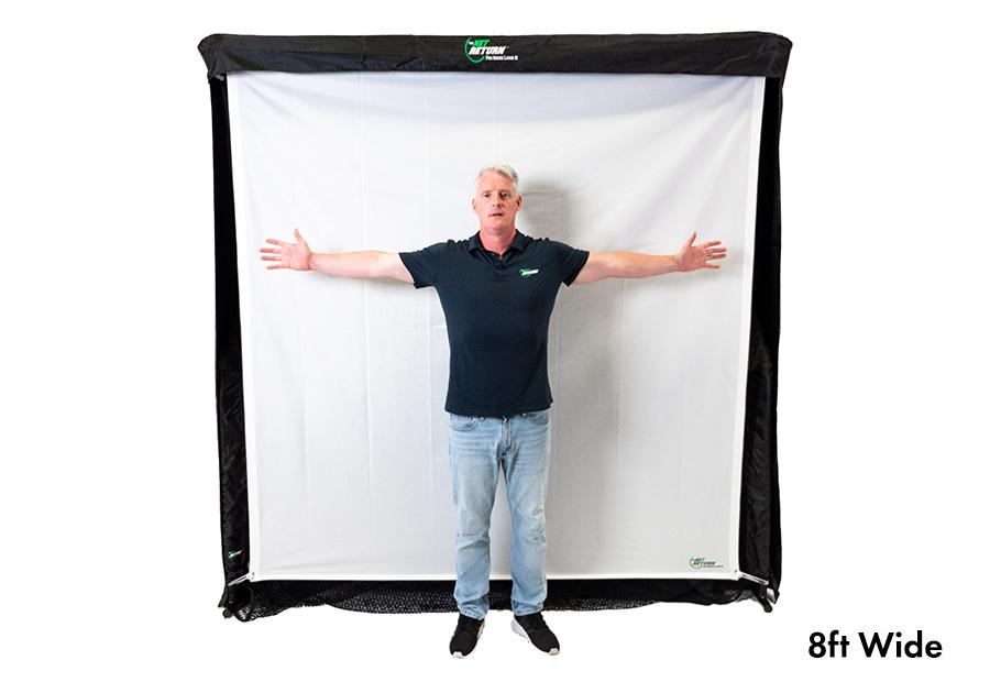 The Net Return Pro Series Large Simulator Kit - Simulator Setup