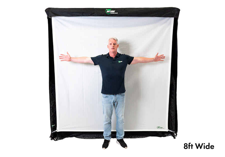 the net return pro series large simulator kit 8ft wide