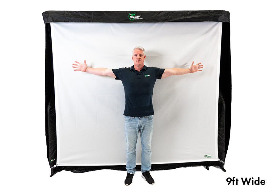 the net return pro series large simulator kit 9ft wide