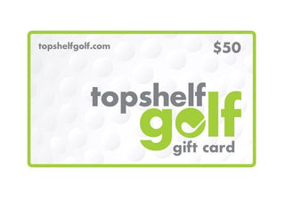 Top Shelf Golf Gift Card $50