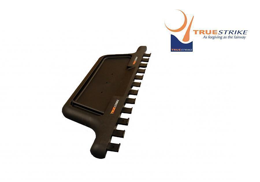 TrueStrike Golf Mat Ball Tray - On Hitting Mat
