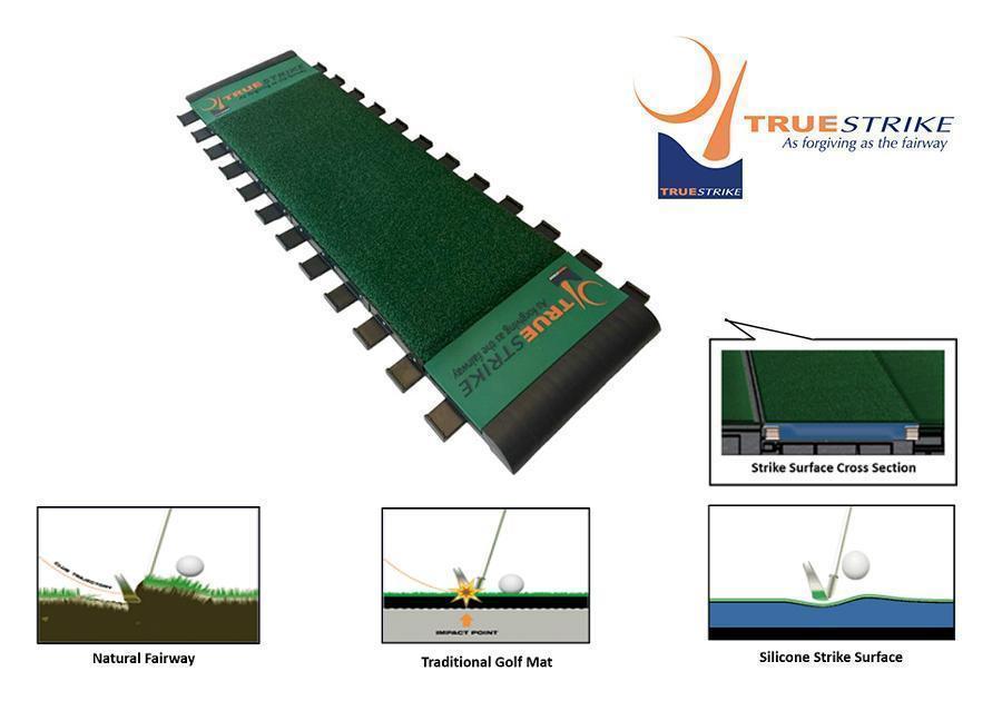 TrueStrike Golf Mat Gel Section - On Hitting Mat