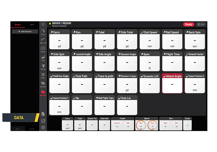 Uneekor EYE XO2 Launch Monitor & Golf Simulator - Simulator Setup
