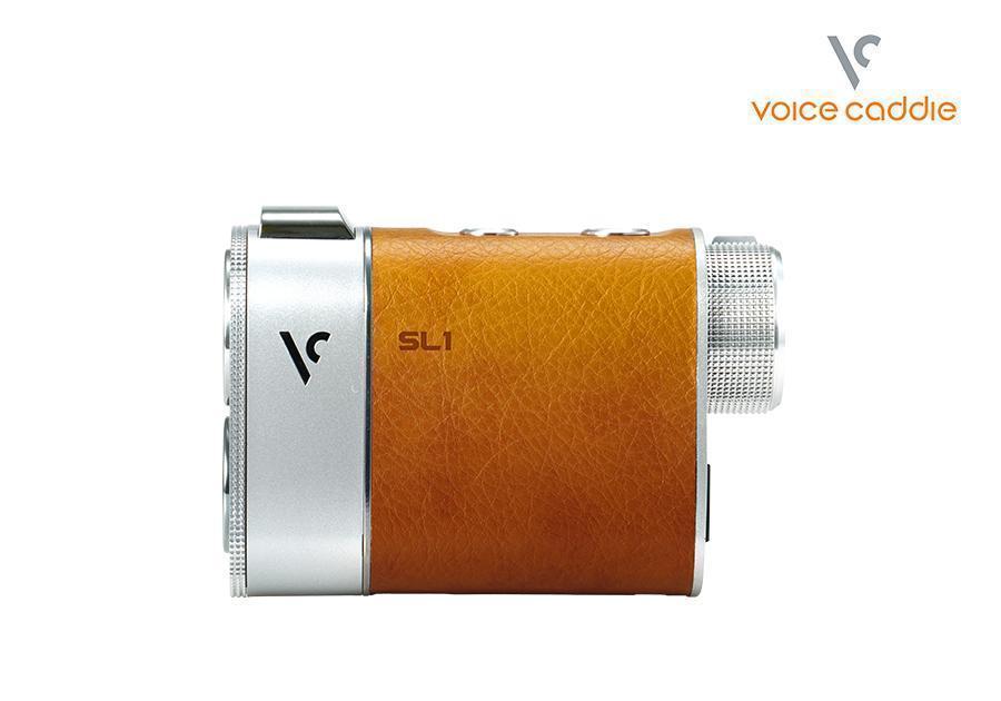 Voice Caddie SL1 Active Golf Hybrid GPS/Laser Rangefinder - Side View