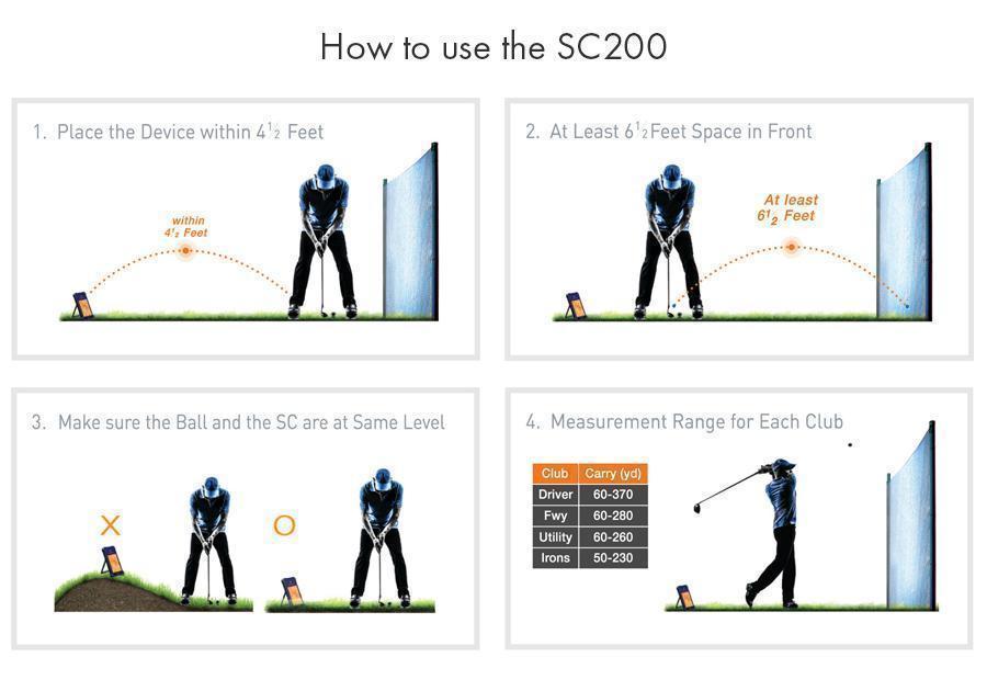 Swing Caddie SC200 Plus Golf Launch Monitor - Image 5