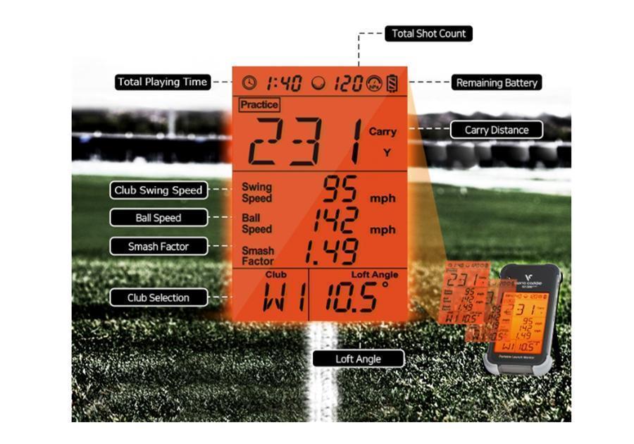 Swing Caddie SC200 Plus Golf Launch Monitor - Image 3